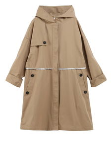 織里時(shí)尚女裝 小魚仔20年冬裝新款女式風(fēng)衣外套，零售精品解析